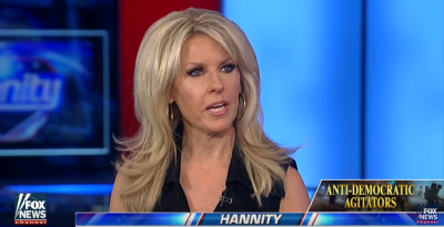 Monica Crowley on a November 2016 episode of 'Hannity' on Fox News.