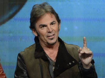 Jonathan Cain, of rock band Journey, participates in a panel for Independent Lens 'Don't Stop Believin': Everyman's Journey' during the PBS sessions at the Television Critics Association summer press tour in Beverly Hills, California August 6, 2013.