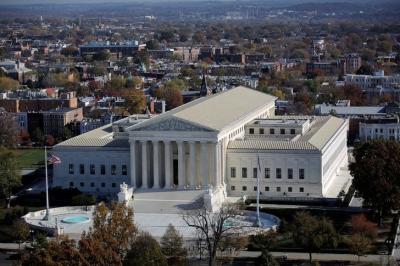 A general view of the U.S. Supreme Court building in Washington, U.S., November 15, 2016.