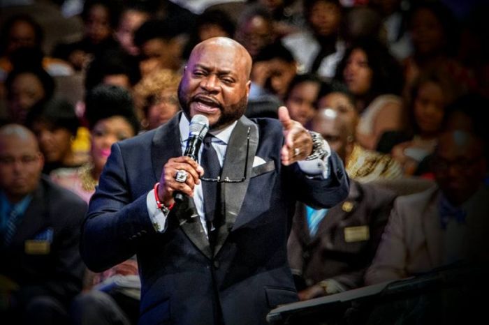 The late Bishop Eddie Long of New Birth Missionary Baptist Church in Lithonia, Georgia.