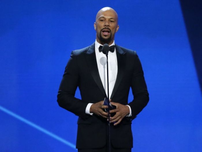 Rapper Common presents the best song award at the 22nd Annual Critics' Choice Awards in Santa Monica, California, U.S., December 11, 2016.