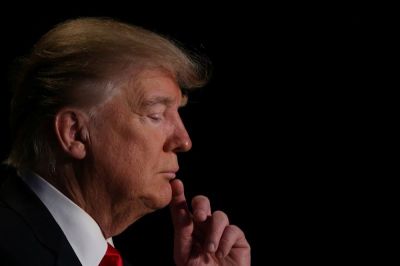 U.S. President Donald Trump attends the National Prayer Breakfast event in Washington, U.S., February 2, 2017.