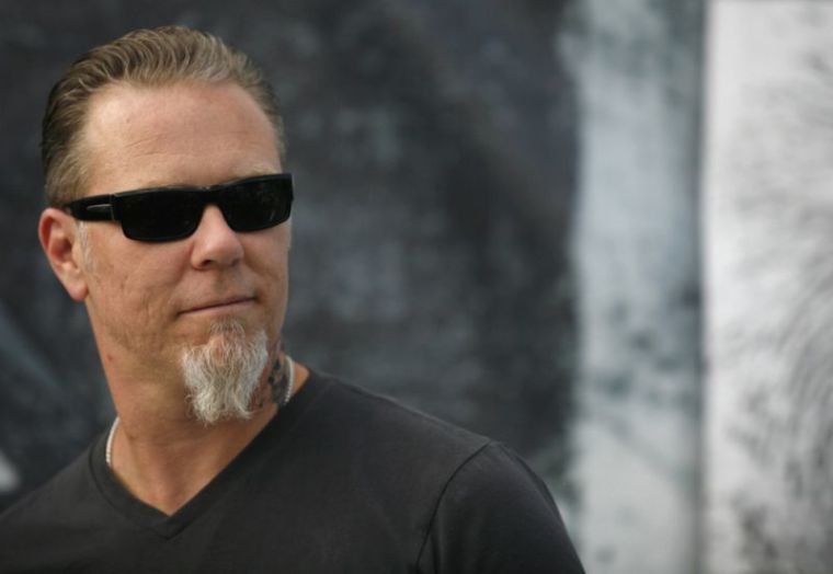Lead vocalist James Hetfield of heavy metal band Metallica poses for the media in Mexico City June 4, 2009.