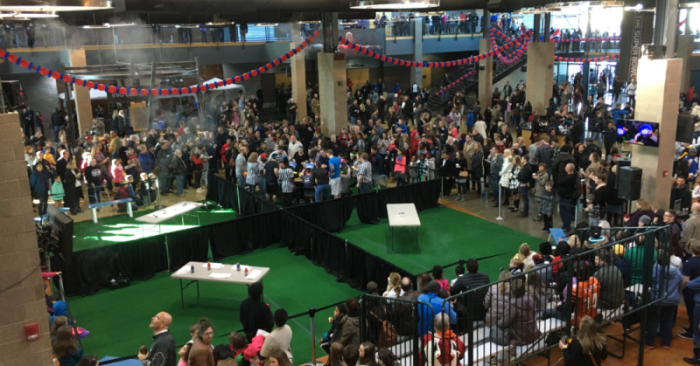 The 2017 Super Bowl of Preaching event held at the campuses of the multi-site, Cincinnati, Ohio-based Crossroads Church.