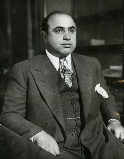 'Scarface' Al Capone (1899-1947).