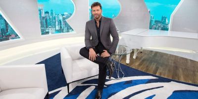 Harry Connick Jr. on the syndicated daytime talk show 'Harry.'