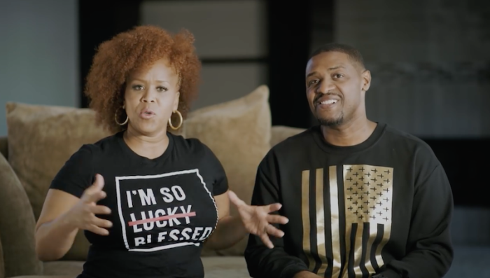 Tina and Teddy Campbell talk about their marriage relationship in a new web series.