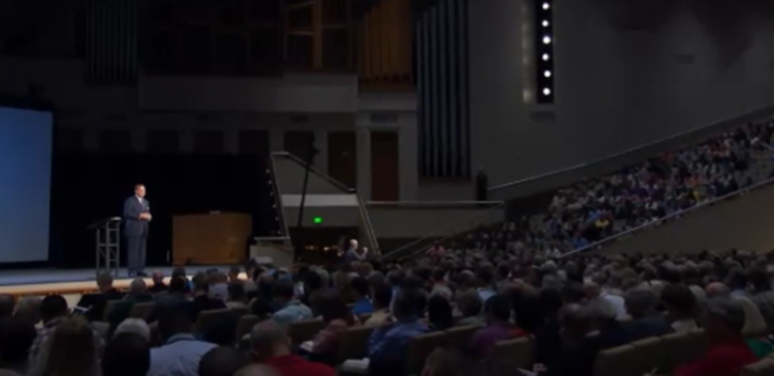 R. Albert Mohler, Jr., president and Joseph Emerson Brown Professor of Christian Theology at The Southern Baptist Theological Seminary in Louisville, Kentucky, gives remarks at the Ligonier National Conference in Orlando, Florida, on Thursday, March 9, 2017.