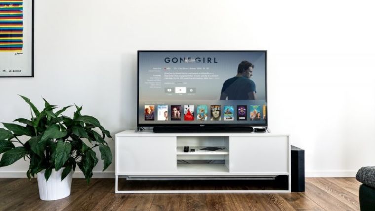 TV using a streaming service.