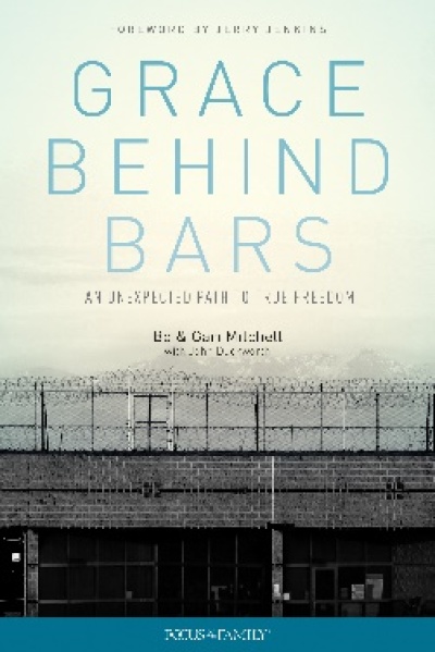 Cover art for 'Grace Behind Bars' by Bo and Gari Mitchell.