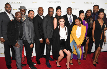 The "Greenleaf" cast celebrates season 2 of the OWN Network series.