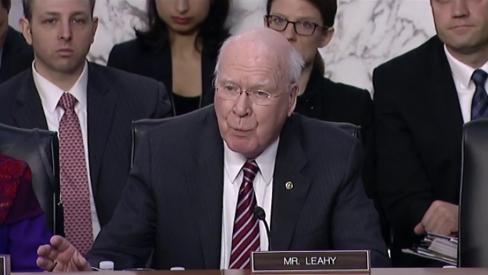 Senator Patrick Leahy, D-Vt., speaks during the United States Senate Judiciary Committee's confirmation hearing for Supreme Court nominee Neil Gorsuch in Washington, D.C. on March 21, 2017.