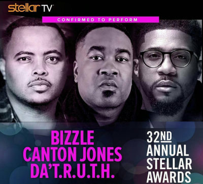 Bizzle, Canton Jones Da'T.R.U.T.H to perform at the 32nd annual Stellar Gospel Music Awards in Las Vegas, Nevada, on March 25, 2017.