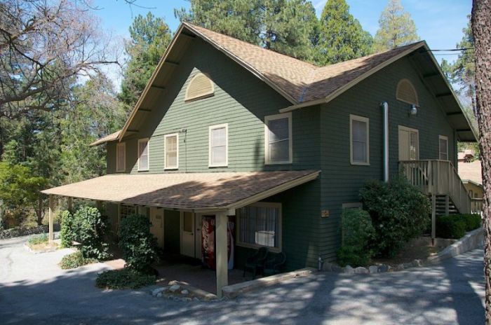The Cedar Lodge at the Oak Glen Christian Conference Center in Yucaipa, California.