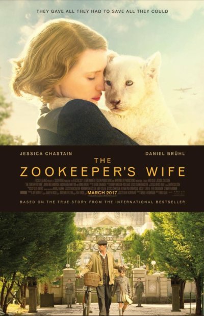 The Zookeeper's Wife releases in theaters this Friday, March 31