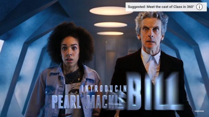 'Dr. Who' introduces Pearl Mackie as Bill on the BBC One show.