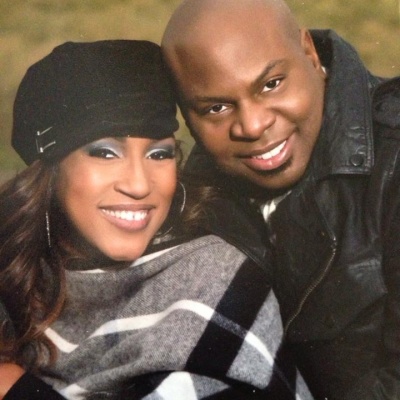 Senior Pastor Chris Hill of the Potter's House of Denver (R) and his wife, Joy Turner Hill (L).