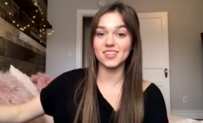 Sadie Robertson talks on her Youtube channel, March 2017.