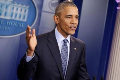 U.S. President Barack Obama speaks during his last press conference at the White House in Washington, U.S. on Jan. 18.