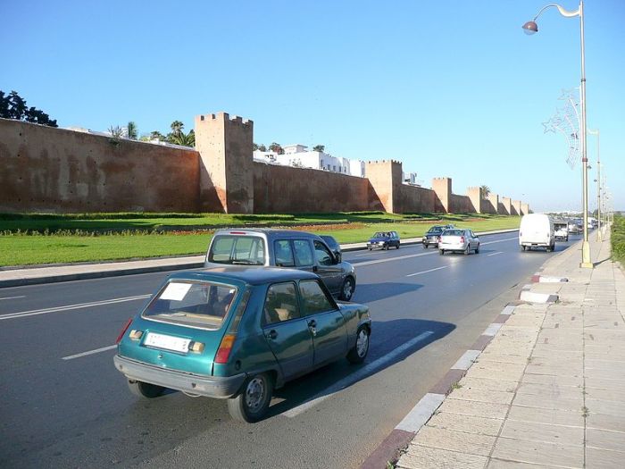 Morocco's capital city of Rabat.