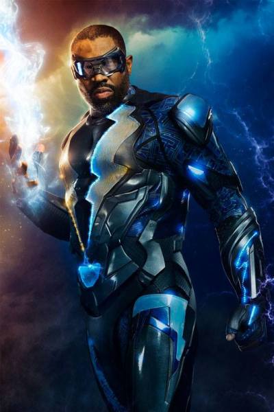 Cress Williams as 'Black Lightning' now playing on the CW.