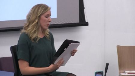 Abilene Christian University Alumni Andrea Lucado visited campus on April 11, 2017, having a public reading of her new book "English Lessons."