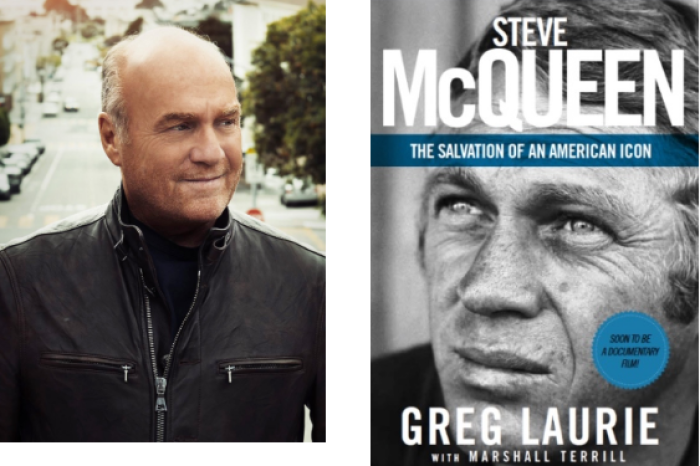 Pastor Greg Laurie to release book and movie on the life and salvation of American icon Steve McQueen, May 2017.