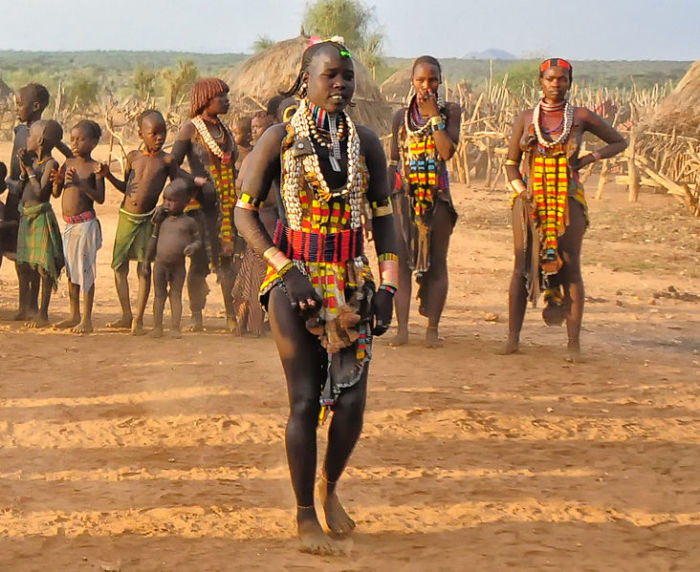 The Hamar tribe in Turmi, Ethiopia.
