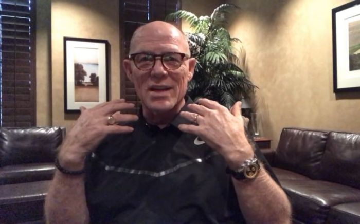 Hank Hanegraaff in a video blog posted on May 15, 2017.