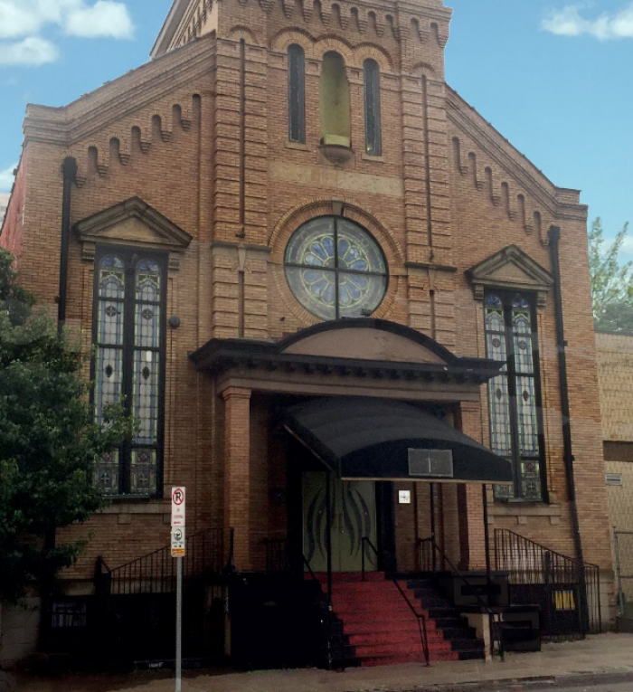 A satellite campus for Orchard Hill Church located in the Strip District of Pittsburgh, Pennsylvania. The building was constructed in 1908, serving as the church for a Roman Catholic congregation. In 2001, the property was sold off and became a nightclub, before being purchased by Orchard Hill Church.