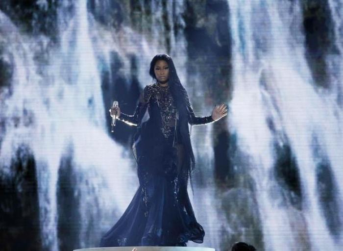 Nicki Minaj performs at the 2017 Billboard Music Awards show in Las Vegas, Nevada May 21.