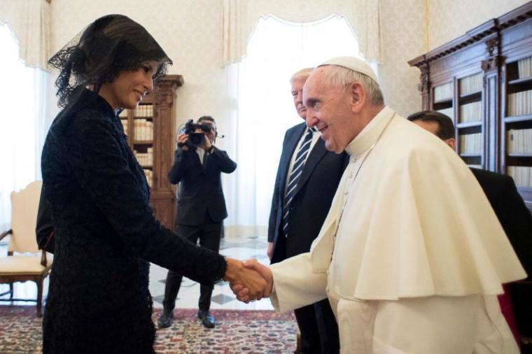 Melania Trump, Pope Francis, Vatican