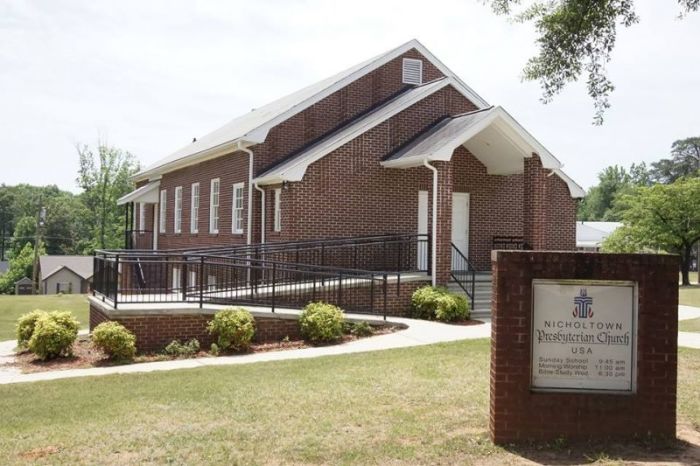 Nicholtown Presbyterian Church, Greenville South Carolina.