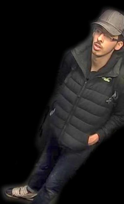 Salman Abedi, the bomber behind the Manchester suicide bombing, is seen in this image taken from CCTV on the night he committed the attack in this handout photo released to Reuters on May 27, 2017.