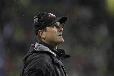 University of Michigan Jim Harbaugh was the San Francisco 49ers head coach from 2011-2014.