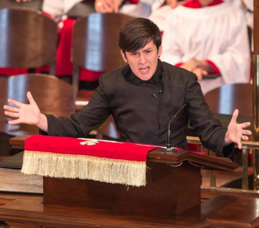 M Barclay, a transgender United Methodist Church activist, who was born Mary Ann Kaiser.