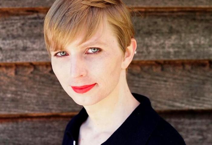 Chelsea Manning, the transgender U.S. Army soldier responsible for a massive leak of classified material, poses in a photo of herself for the first time since she was released from prison and posts to social media on May 18, 2017.
