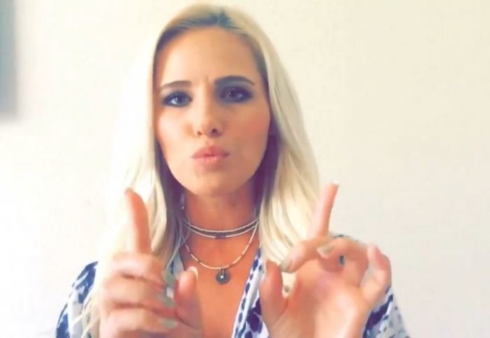 Conservative pundit Tomi Lahren in a Facebook video posted up on June 11, 2017.