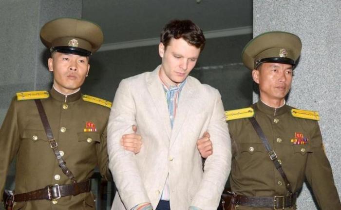 Otto Warmbier was detained in North Korea for 'hostile acts against the state.'