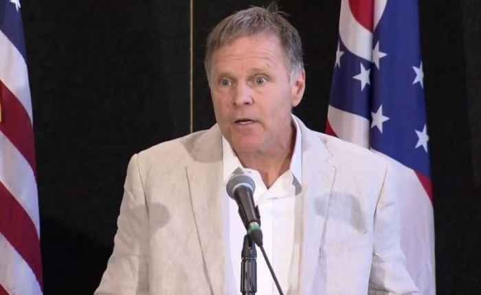 Fred Warmbier, father of Otto Warmbier, speaks about his son's imprisonment in North Korea during a press conference in Wyoming, Ohio on June 15, 2017.