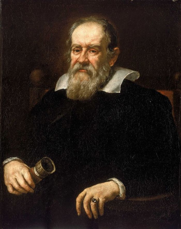 A 1636 portrait of Galileo Galilei (1564-1642) by Justus Sustermans.