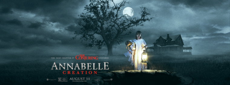 A promotional photo for the upcoming movie 'Annabelle: Creation.'