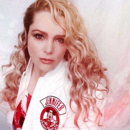 Jennifer McGill posts a a photo celebrating the 28th anniversary of the "New Mickey Mouse Club," April 24, 2017.