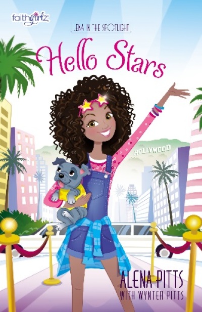 Alena Pitts writes her first book in the Lena in the Spotlight series, Hello Stars April 2017.