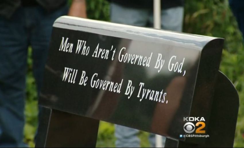 Oil City, PA bench reading 