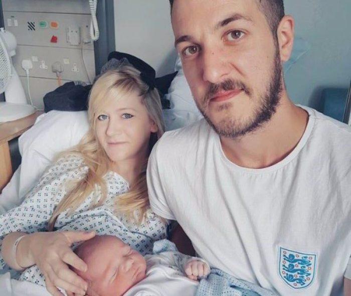 Charlie Gard an 11-month-old baby, has been diagnosed with a rare genetic disorder causing muscle weakness and brain damage, London, England, 2017.