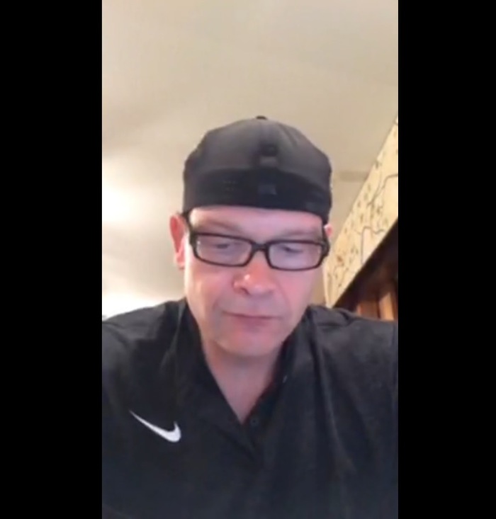 Perry Noble in a Facebook video posted on July 9, 2017.