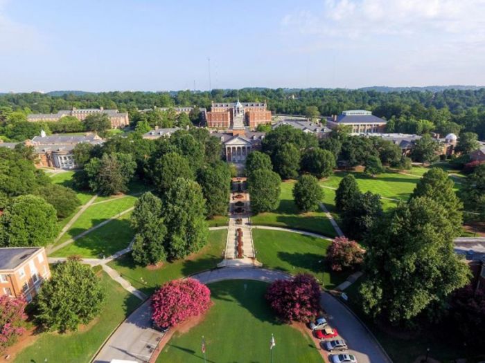 Samford University in Birmingham, Alabama.