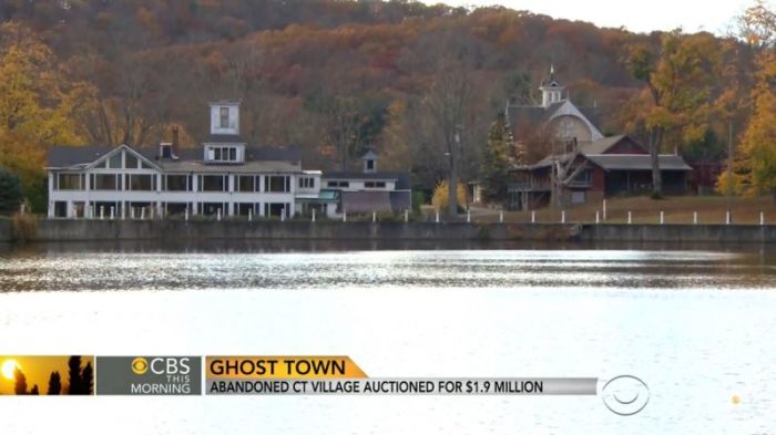 The village of Johnsonville, Connecticut, in this video published on October 31, 2014.