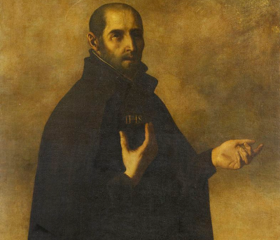 Saint Ignatius of Loyola, (1491-1556), founder of the Society of Jesus, commonly known as the Jesuits.